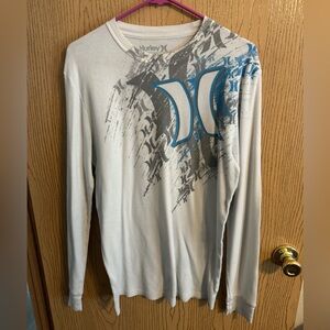Hurley men’s long sleeve shirt, used, size large